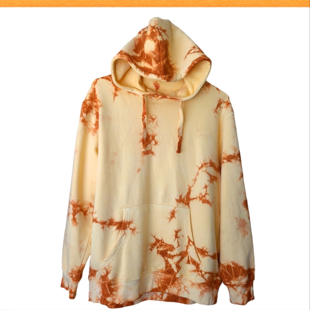 Original Paperbacks long sleeve tie dye men's hoodie pullover sweater